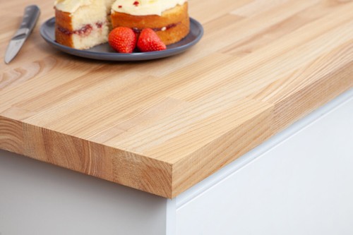 Farmhouse beech kitchen wood - beech,