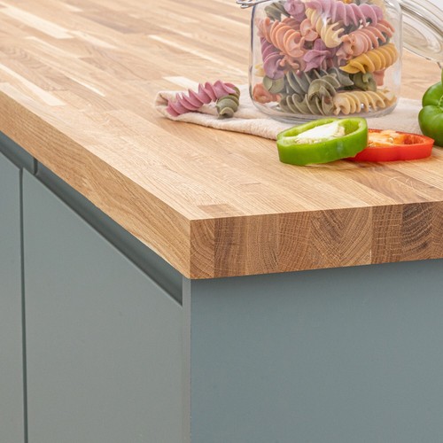 Solid oak kitchen wood - oak,