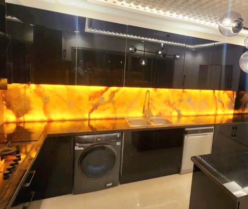 Honey onyx slabs - honey, @