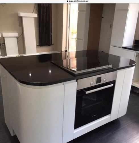 Granite jet black polished - jet,