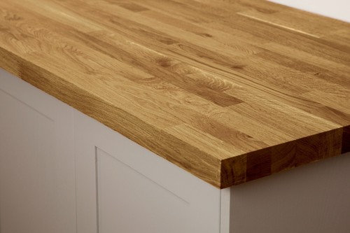 Solid oak worktops - worktops, 4m