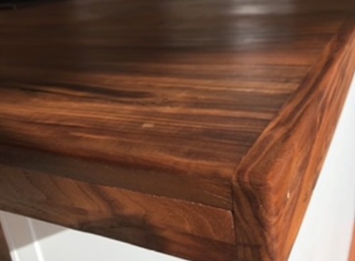 Solid oak worktop walnut - solid,