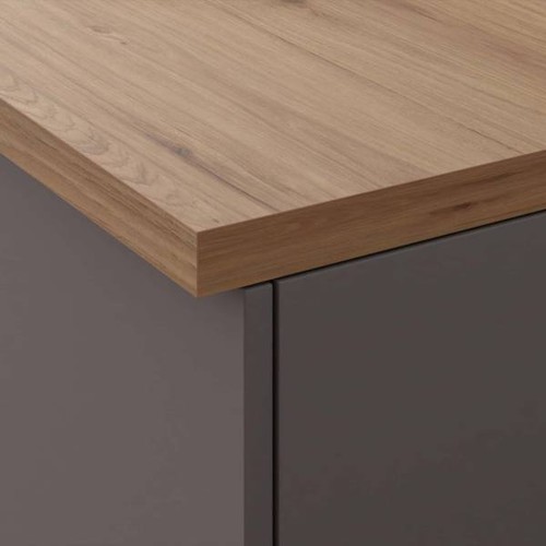 Rustic wood laminate worktops - laminate,
