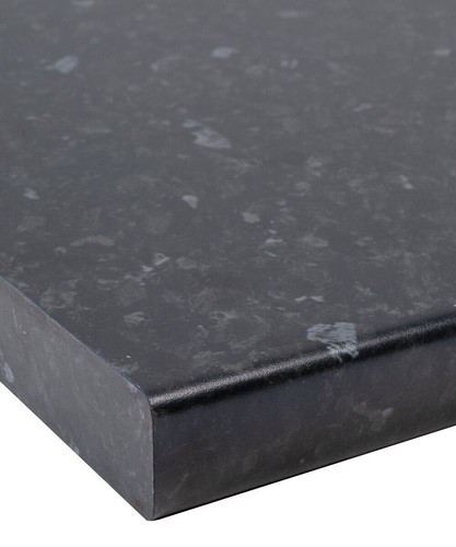 Black granite matt 40mm - black,
