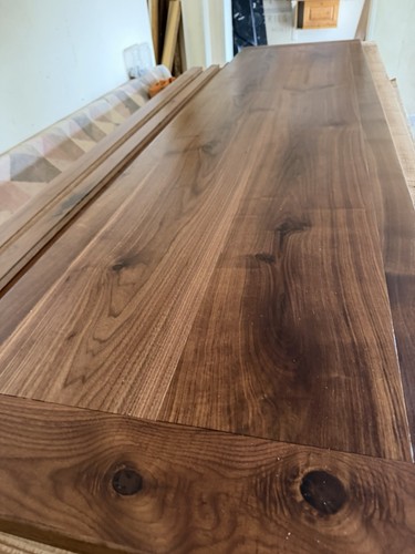 Solid walnut wood - solid, kitchen