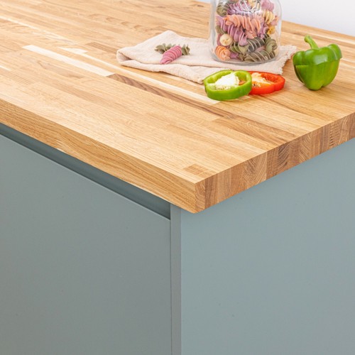 Solid oak kitchen wood - oak,